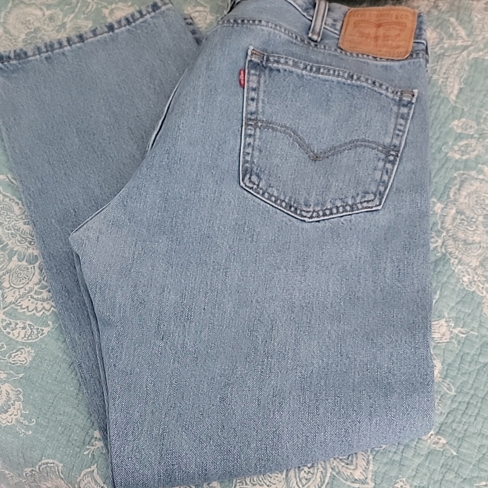 Levi's Light Blue Jeans 505 40x32